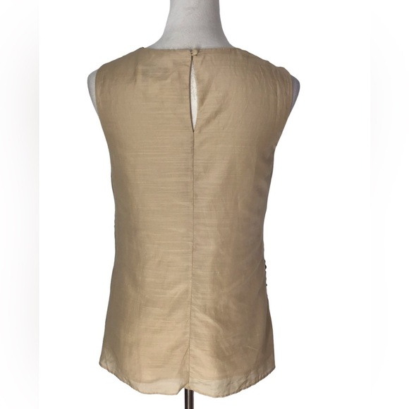 Neiman Marcus Target Lela Rose Floral Lace Sleeveless Blouse Size Medium - Picture 5 of 7